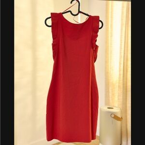 Zara red mini dress